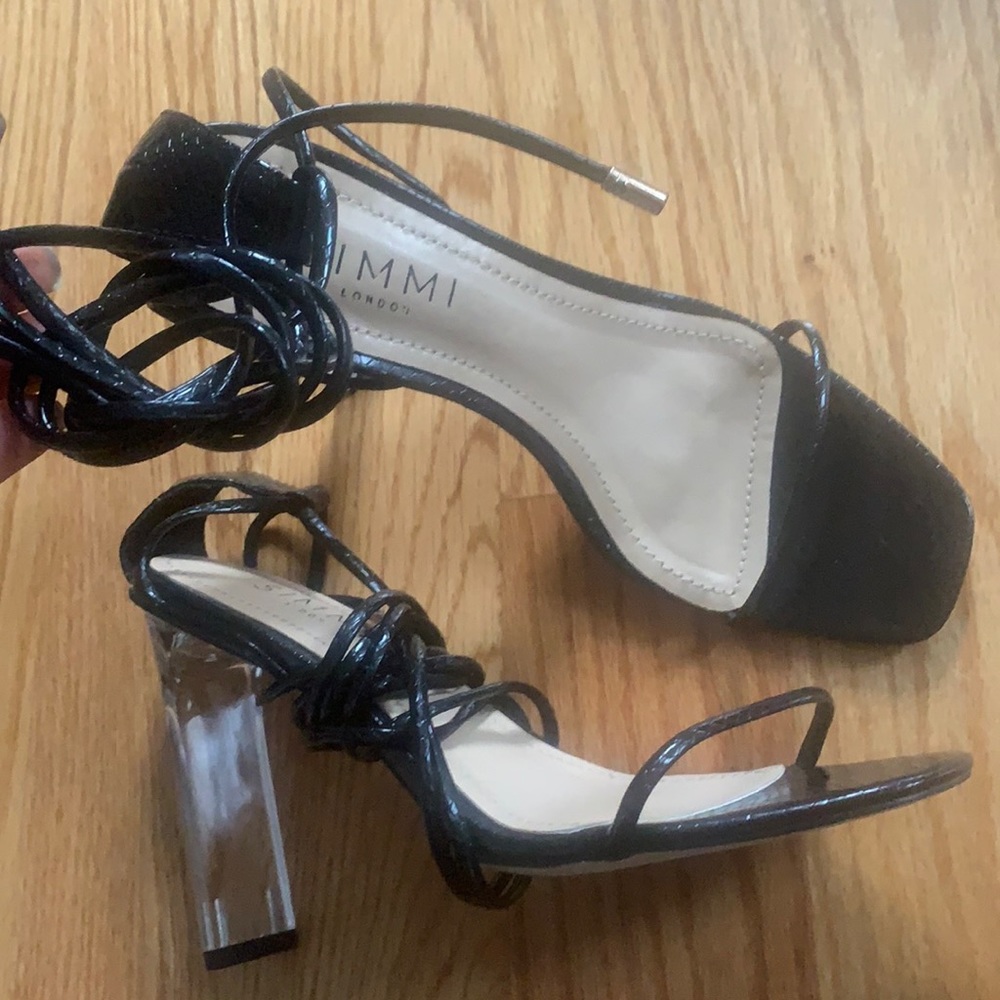 High heel shoes